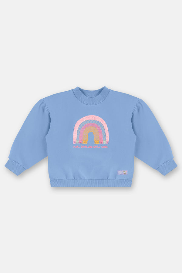 Knit Sweatshirt - rainbow