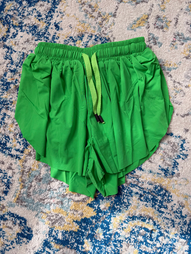 Butterfly Short- Kelly Green