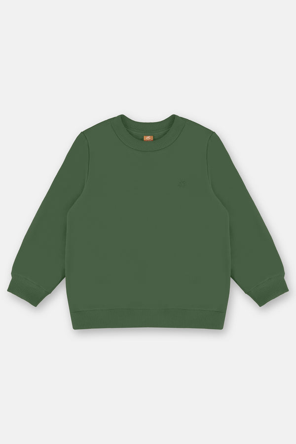 Sweatshirt Set- solid olive