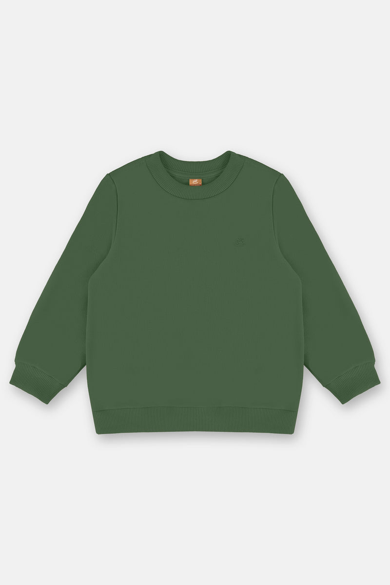 Sweatshirt Set- solid olive