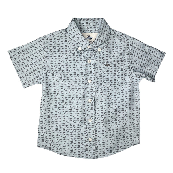 Performance Dress Shirt- blue duck