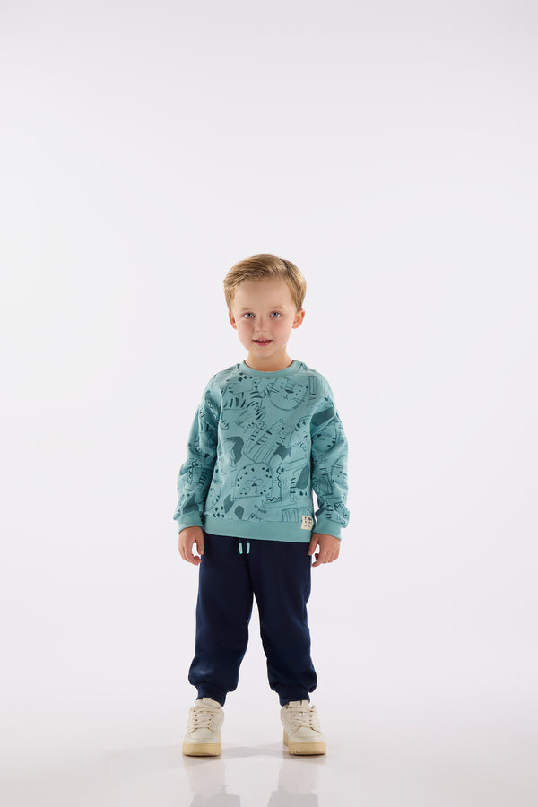 Sweatshirt Set- dinosaurs