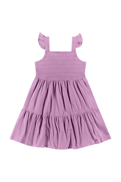 Ribbed Dress- Lilac