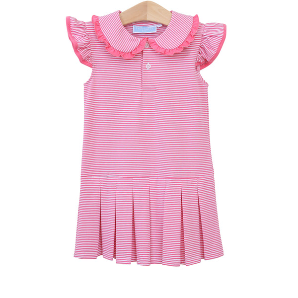 Camilla Dress- Hot Pink Stripe