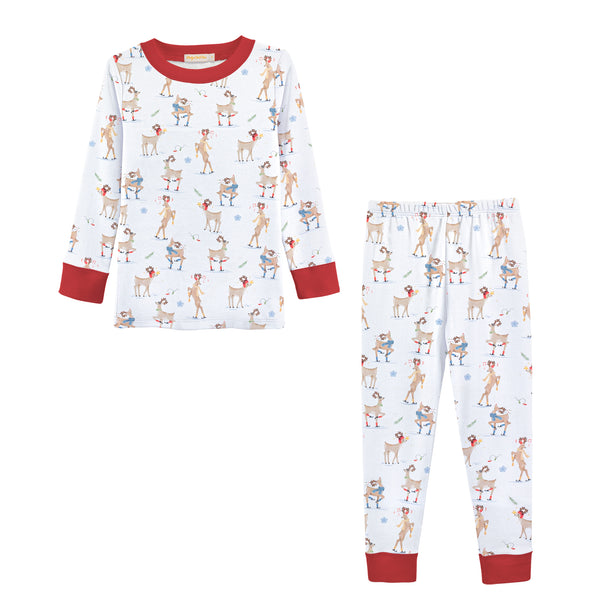 Santa's Friends PJ Set