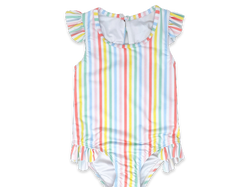Lottie Swimsuit One piece- Rainbow Stripe