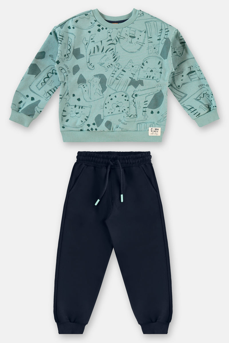 Sweatshirt Set- dinosaurs