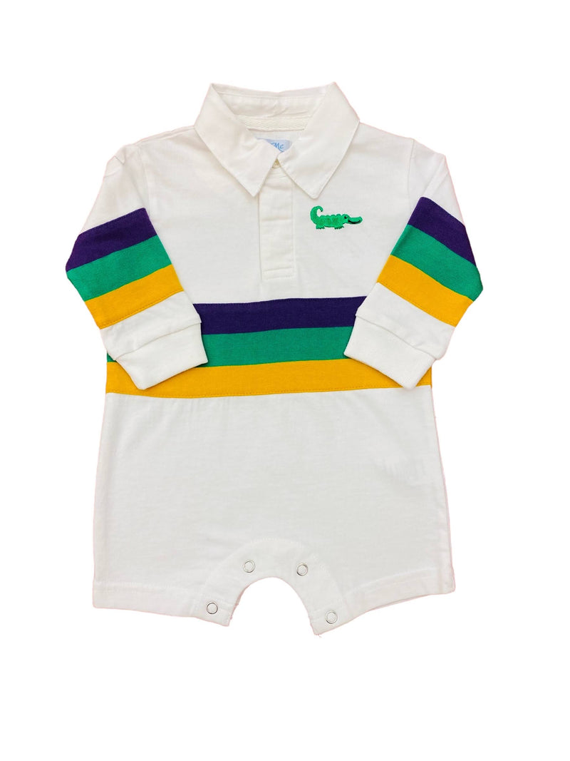 White Stripe Rugby Shortall