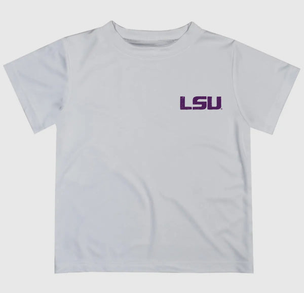 LSU Sketched Impression Performance Tee