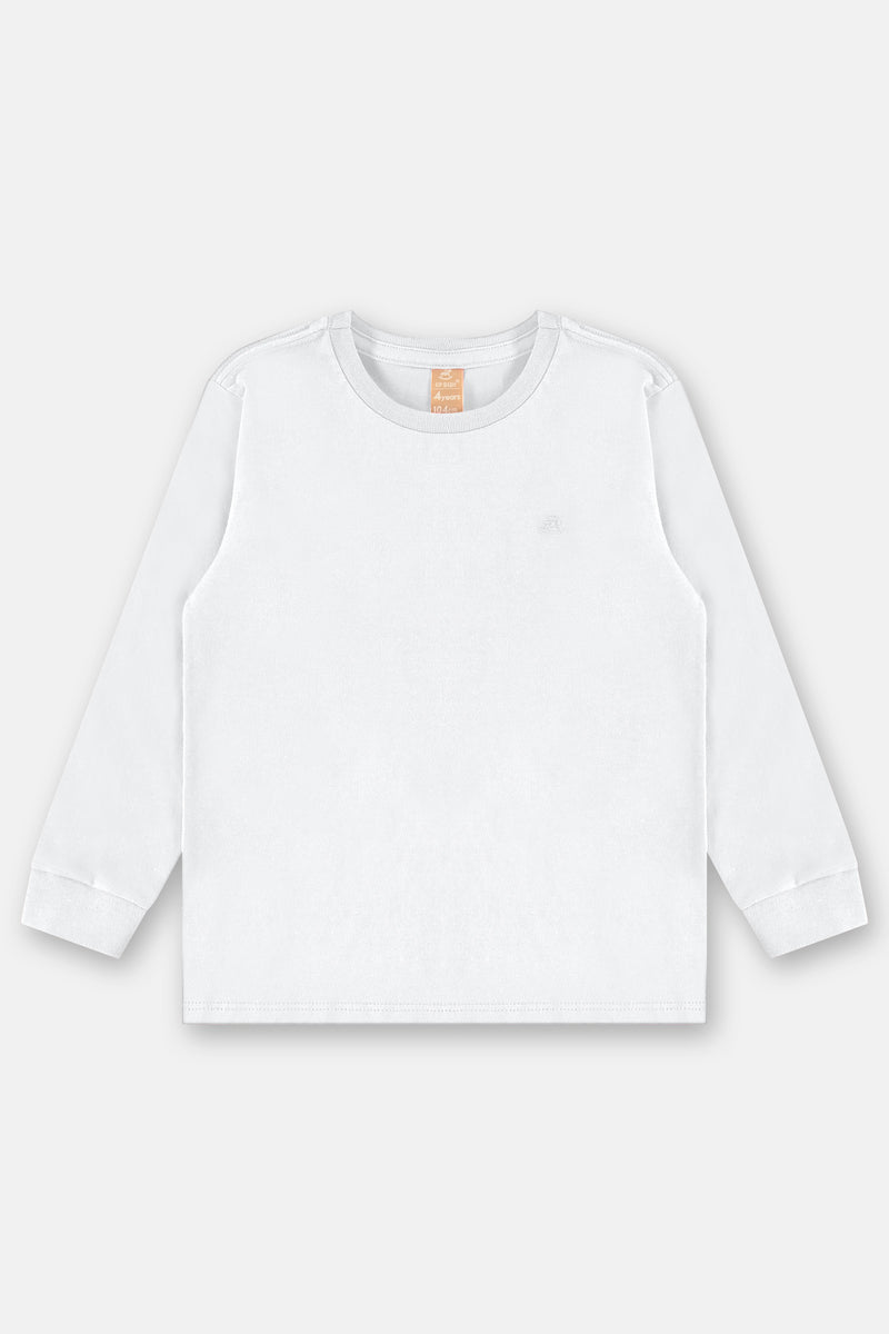jersey elastane shirt- white