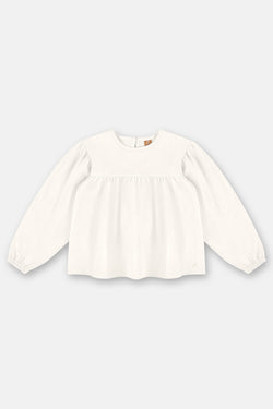 Pleated Blouse- off white