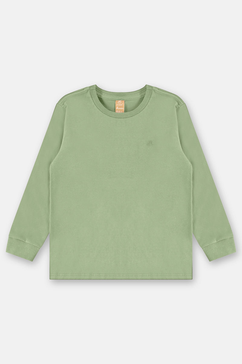 jersey elastane shirt- green