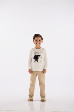 jersey elastane shirt- tiger