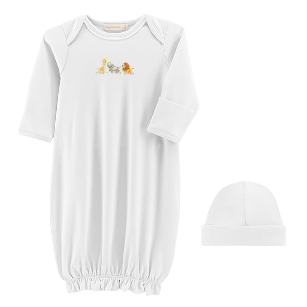 Safari Adventure gown & hat set