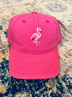 Needlepoint Hat - Flamingo