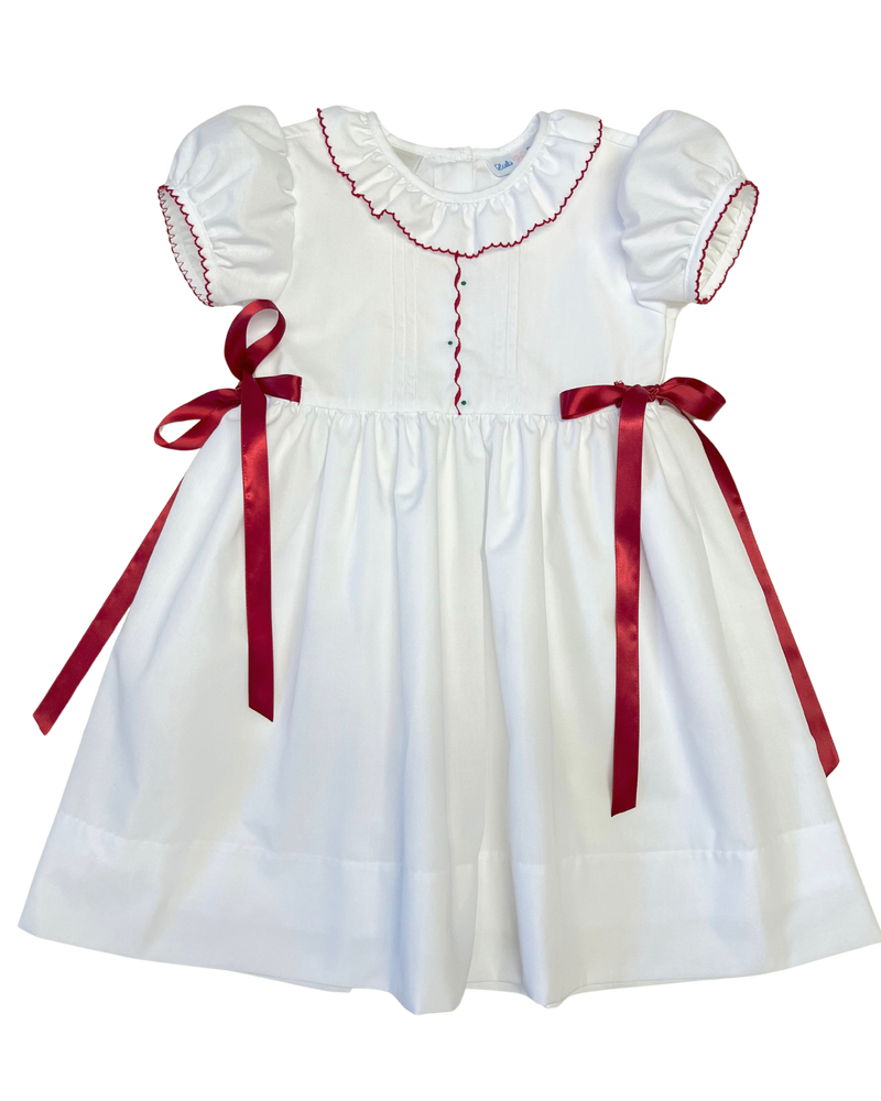 Natalie Dress- White Christmas