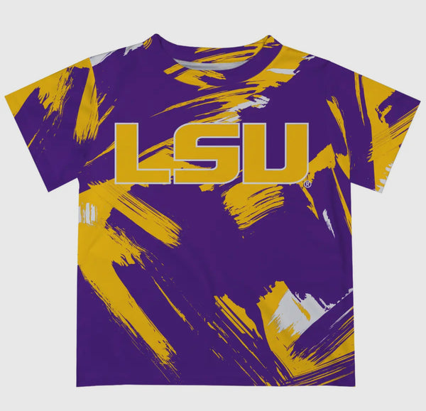 LSU Paint Brush Tee
