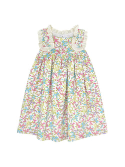 Frances Flap Dress- Bellflower Blossom