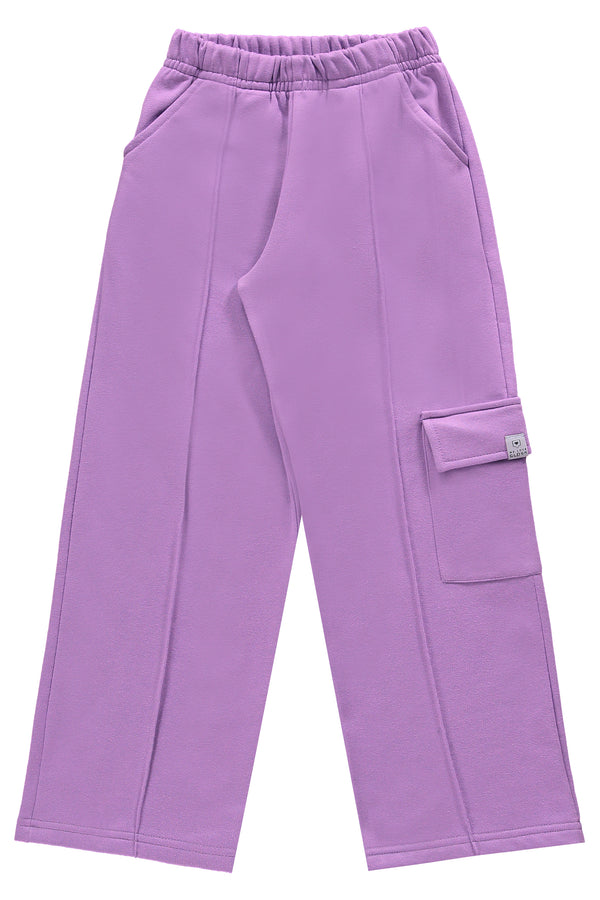 Wide Leg Sweat- purple