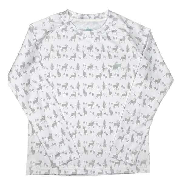 Performance Tee- gray hunting
