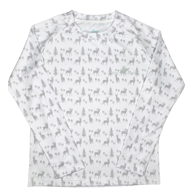 Performance Tee- gray hunting