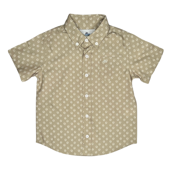 Performance Dress Shirt- Deer Paws