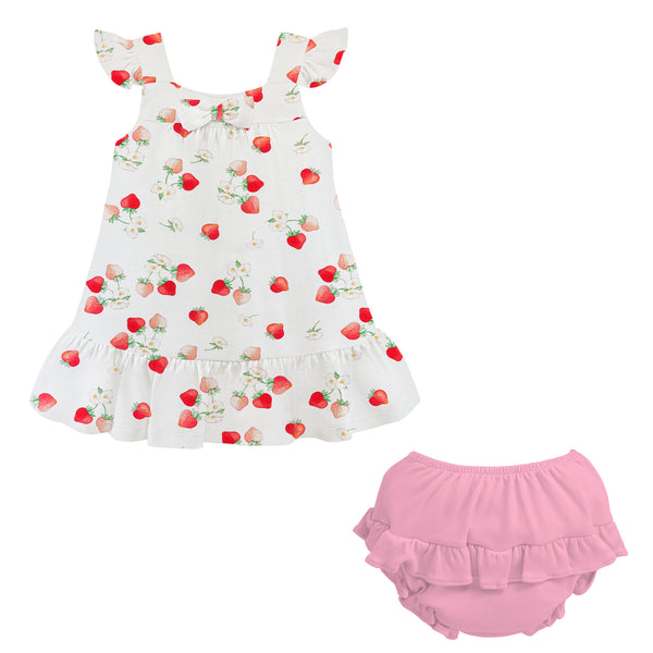 Strawberry Dress- baby girl