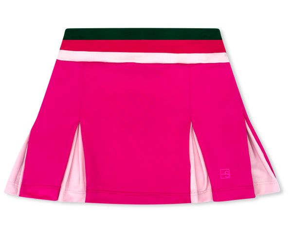 Courtney Skort- Power Pink / Augusta Green