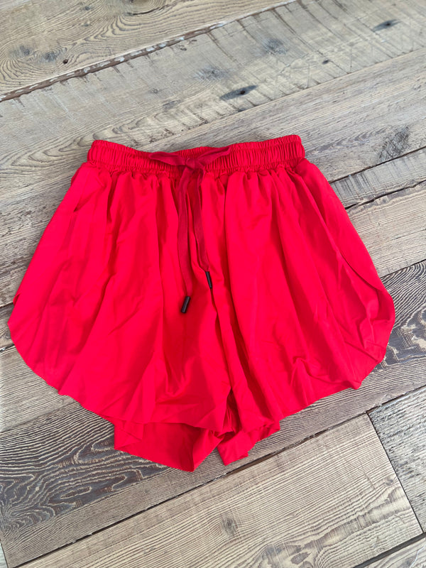 Butterfly Short- Red