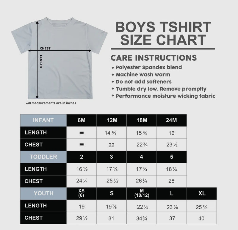 LSU Sketched Impression Performance Tee