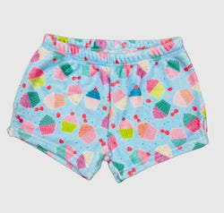 Plush Shorts- Cupcakes