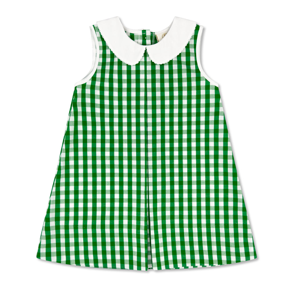 Caroline Dress- Augusta Green Sissy & Bean Caroline Dress- Augusta Green Sissy & Bean