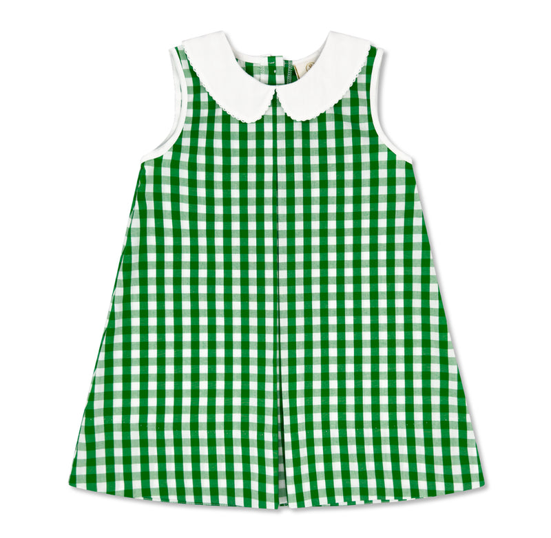 Caroline Dress- Augusta Green Sissy & Bean Caroline Dress- Augusta Green Sissy & Bean
