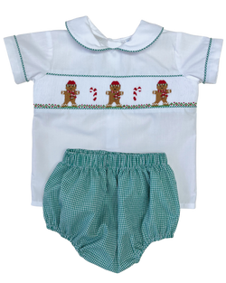 Champ Diaper Set- Gingerbread