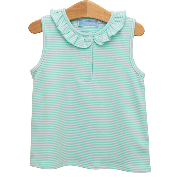 Nora Tank- mint stripe