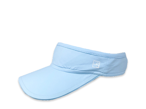 Vacay Visor- Cotton Candy Blue