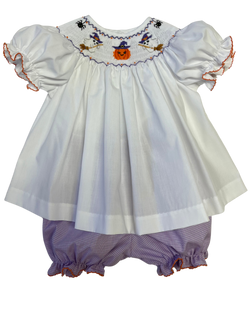 Emma Bloomer Set - Ghost & Pumpkin