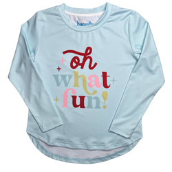 Performance Long Sleeve Tee- Oh What Fun
