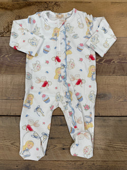 Tea Party Ruffle Footie