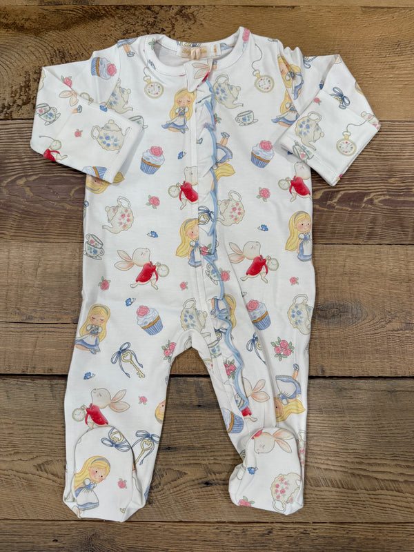 Tea Party Ruffle Footie