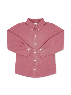 Brees Button Down- Redford Red Windowpane