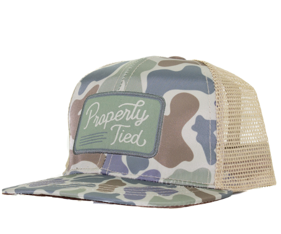 Trucker Hat- Vintage Camo