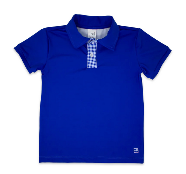 Parker Polo- Royal Gingham