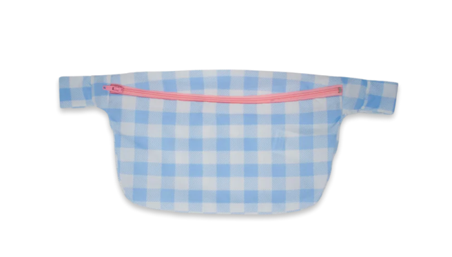 Fanny Pack- Blue Check