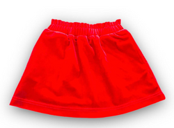 Velvet Skirt- Red