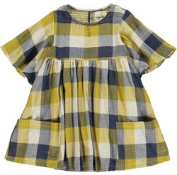 Korin- Mustard Plaid