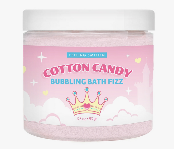 Cotton Candy Crown Bubbling Bath Fizz