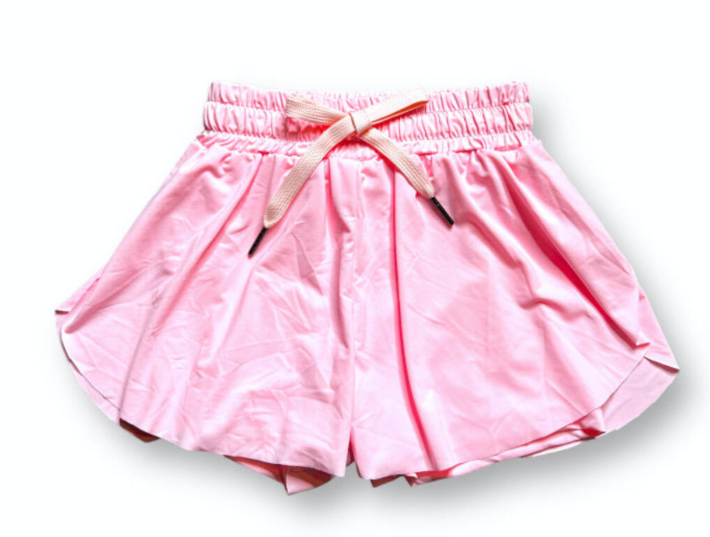 Butterfly Swing Shorts- light pink