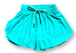 Butterfly Swing Shorts- Teal