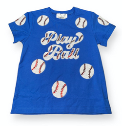 Play Ball Sequin Shirt ADULT